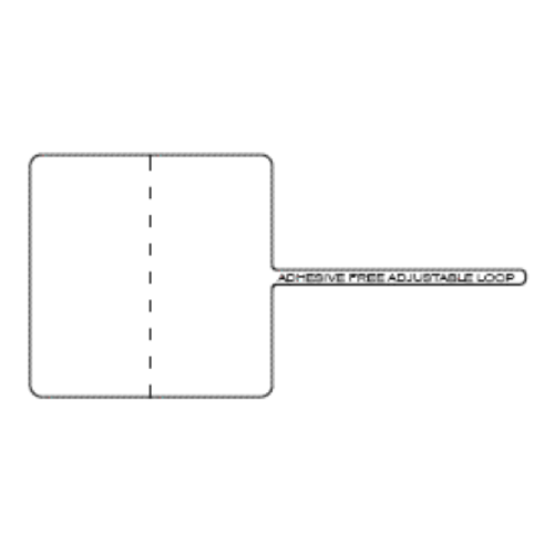 Arch Crown 1.25 x 2.56 Rat-Tail Tag TT364-POLY-1